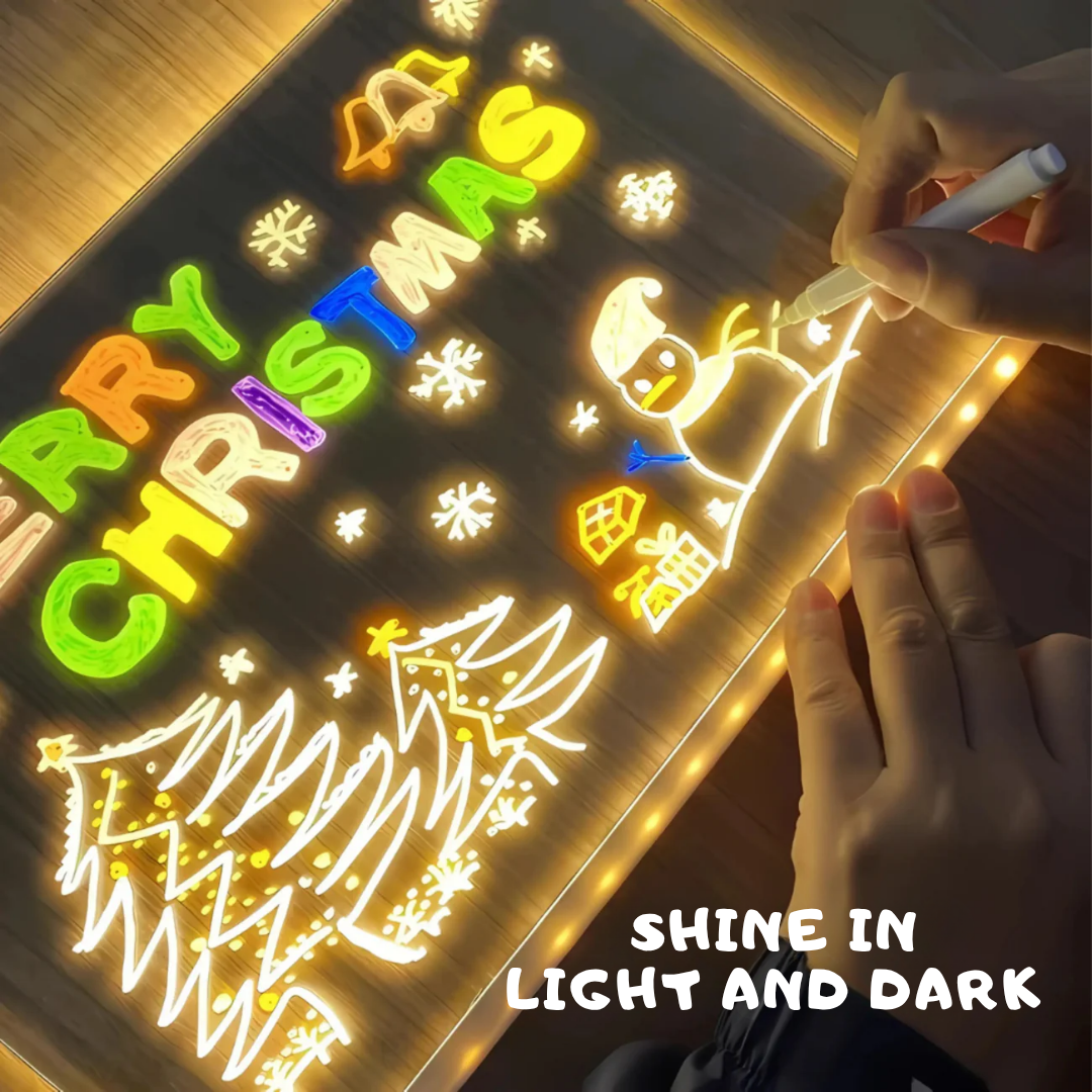 Magic LED Drawing Board for Children